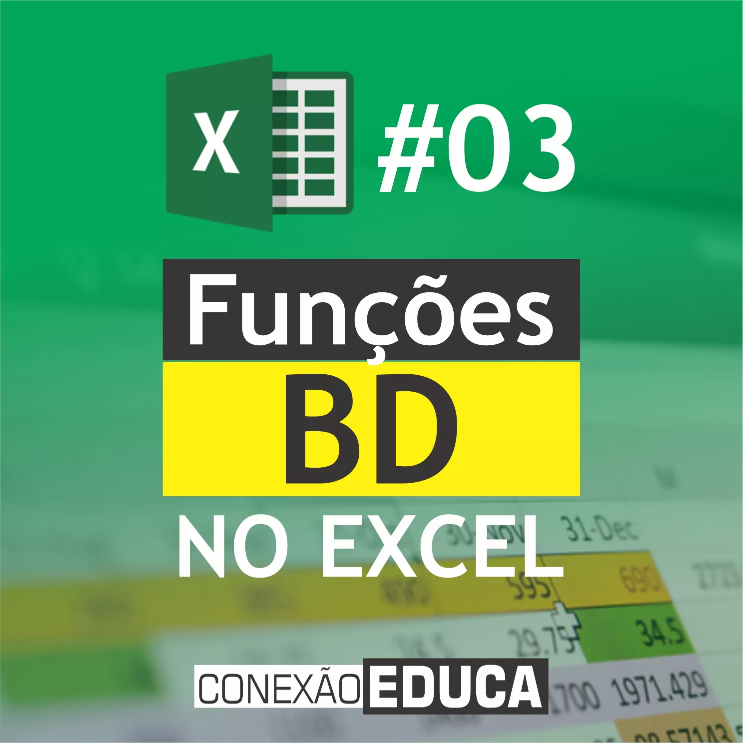 ✔️FUNÇÃO BD #EXCEL PARTE 03 | BDSOMA, BDMÉDIA, BDMÁX, BDMÍN, BDEXTRAIR, BDCONTAR, BDCONTARA