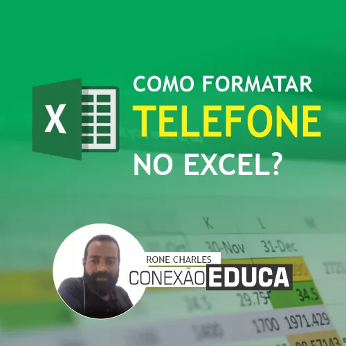 ✔️COMO FORMARTAR TELEFONE COM DDD NO EXCEL