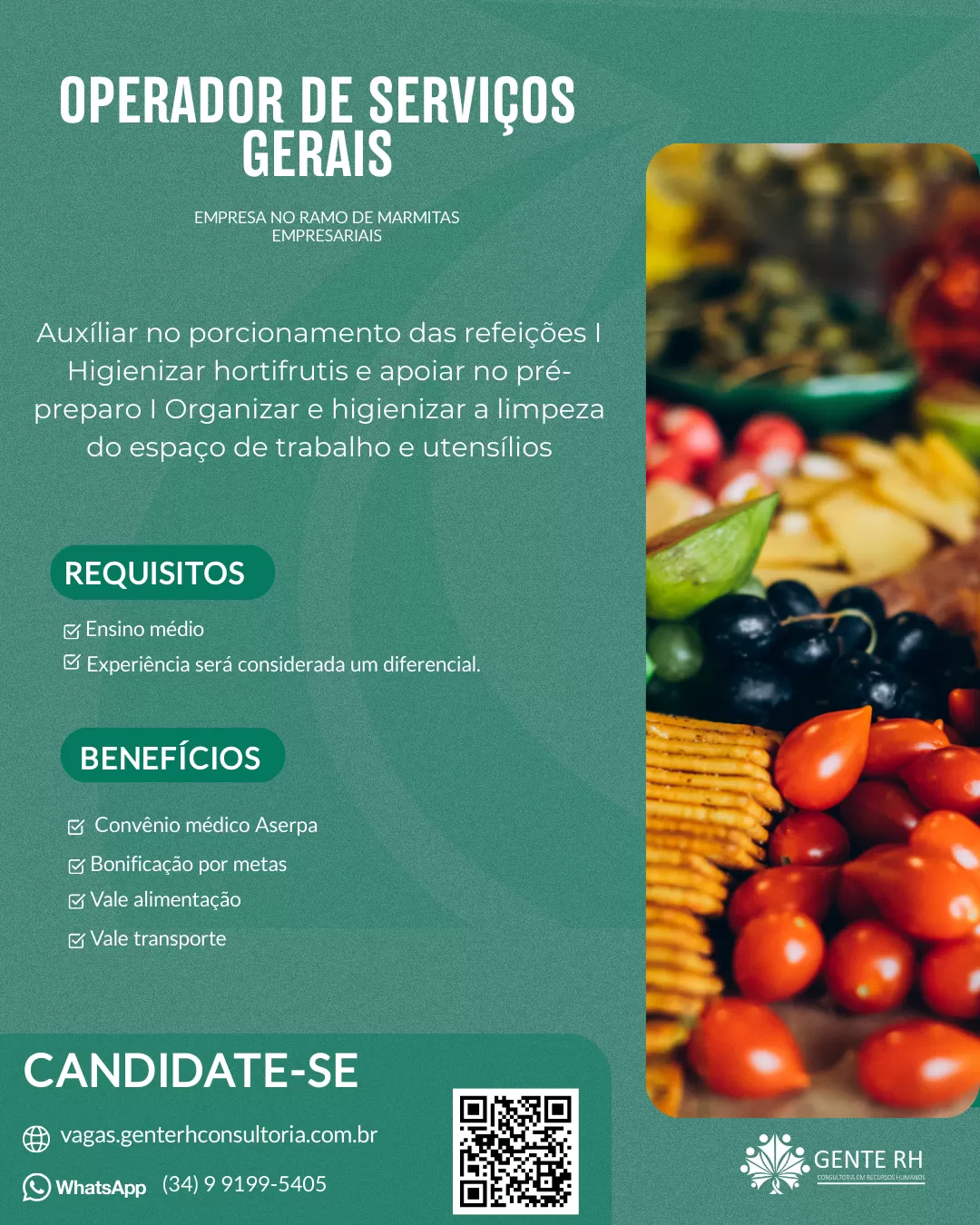 OPERADOR DE SERVIÇOS GERAIS