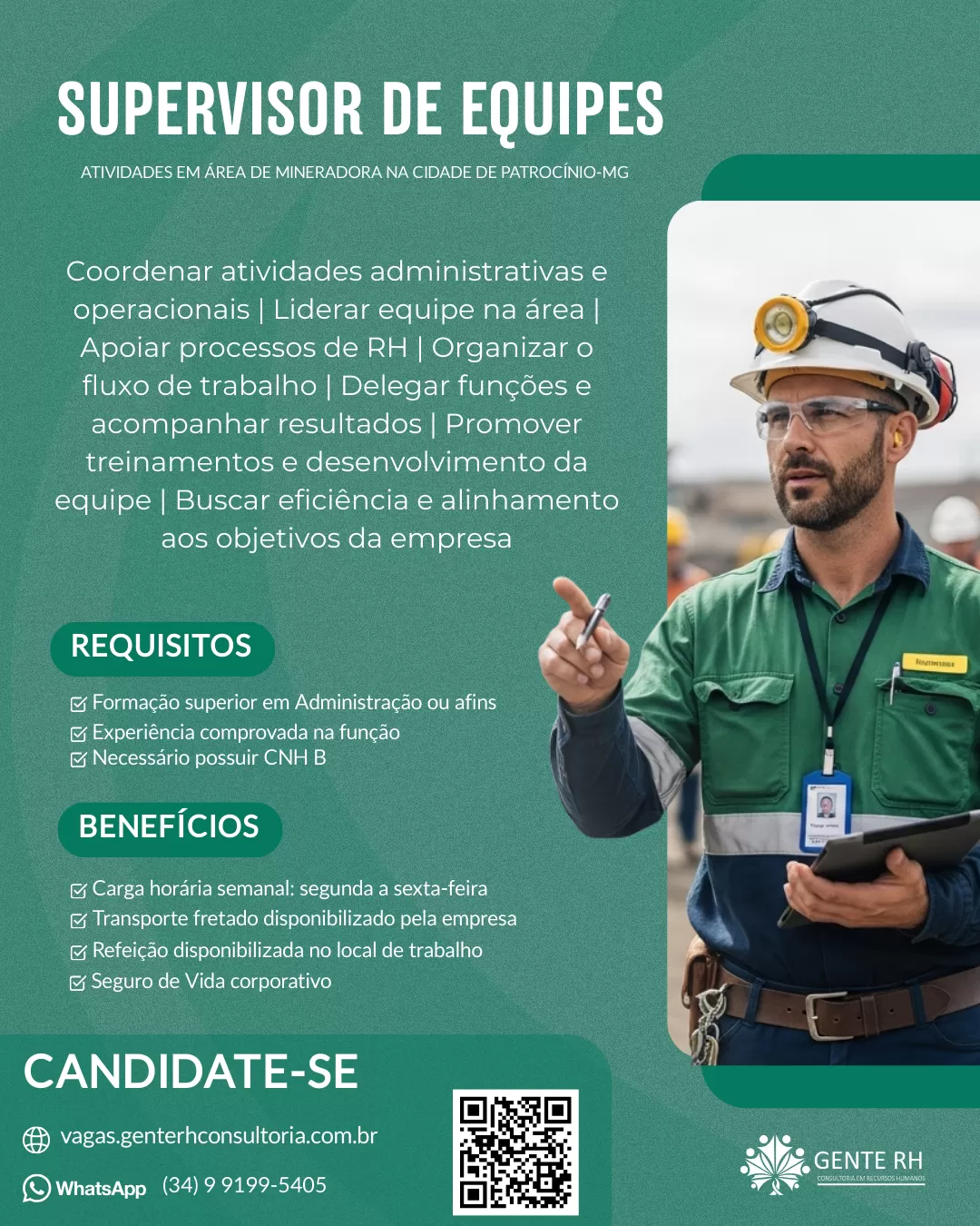 SUPERVISOR DE EQUIPES