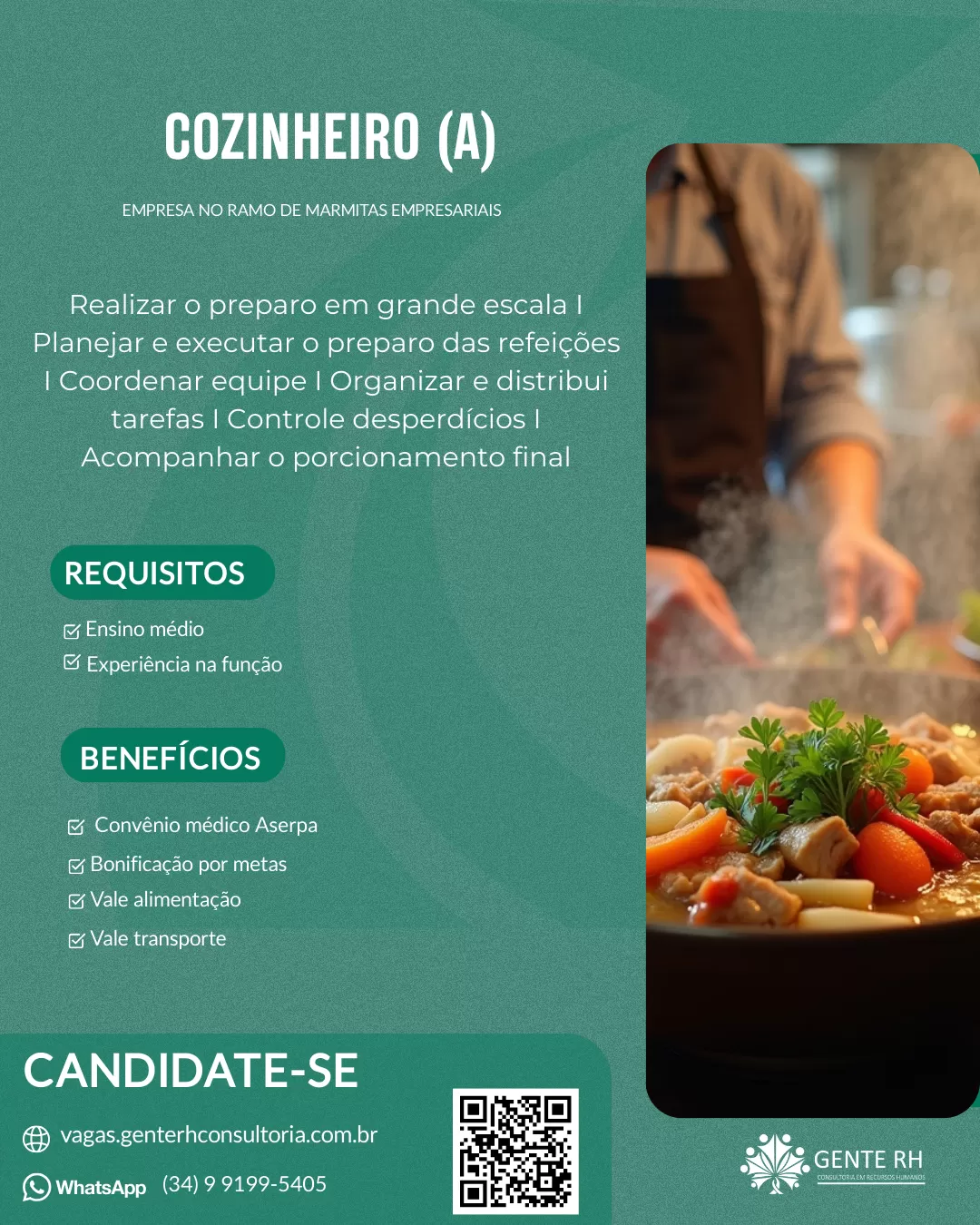 COZINHEIRO (A)