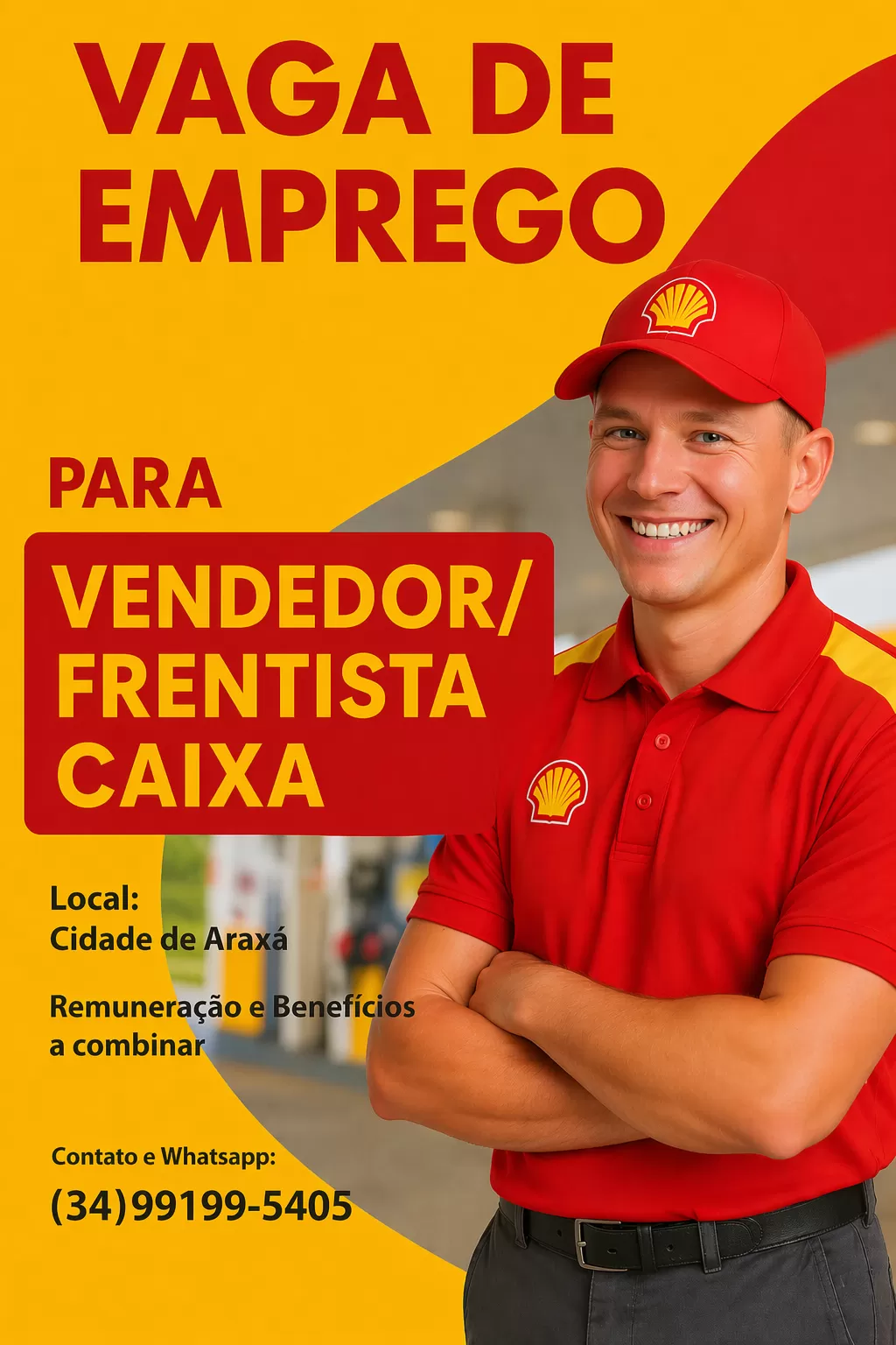 Vendedor/Frentista Caixa