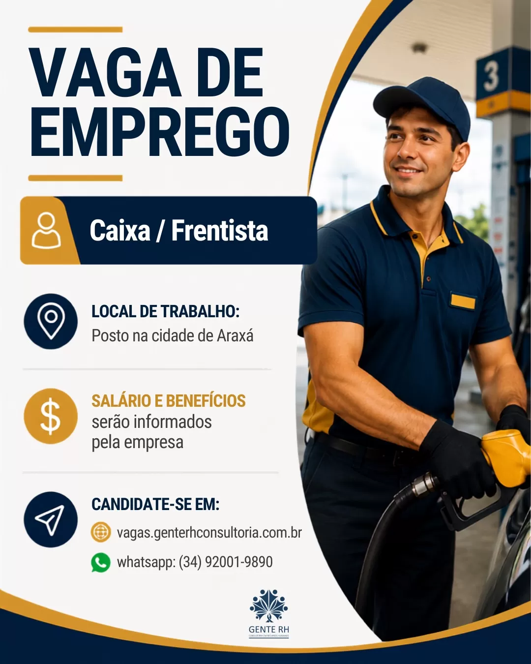 CAIXA/FRENTISTA