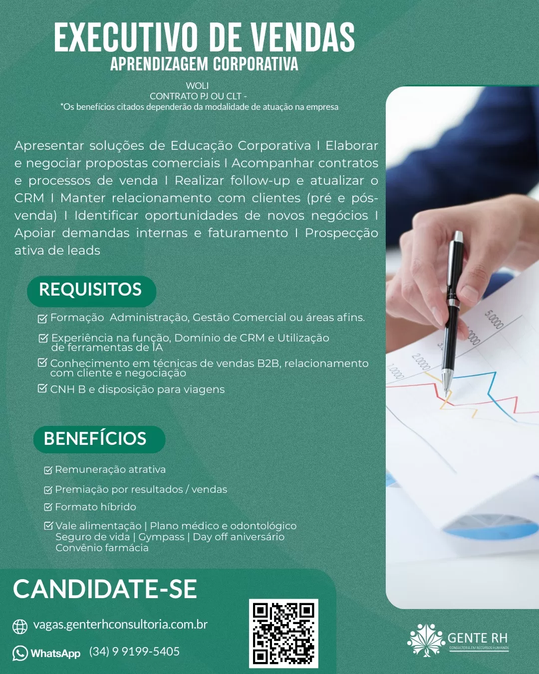 EXECUTIVO DE VENDAS/ APRENDIZAGEM CORPORATIVA