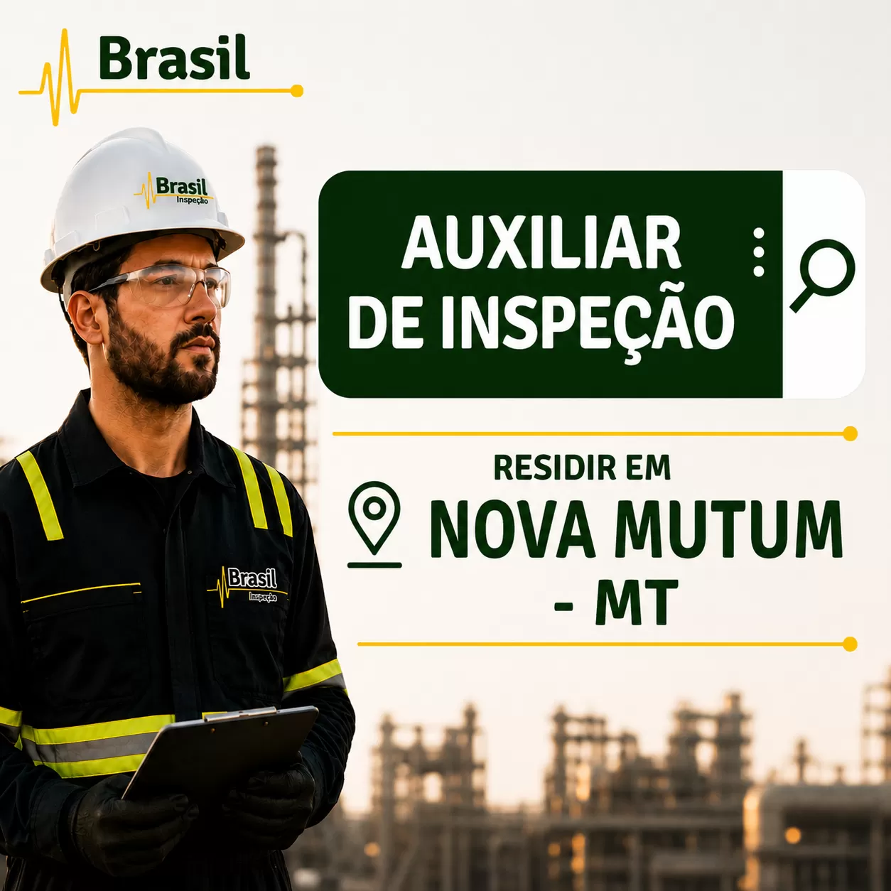 AUXILIAR DE INSPEÇÃO - NOVA MUTUM MT