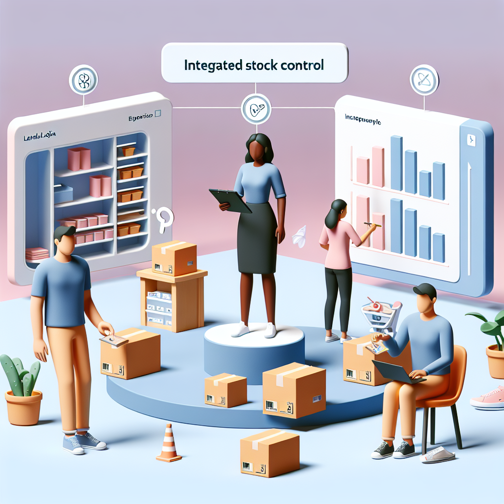 Controle de Estoque Integrado da Landloja.com em Ação