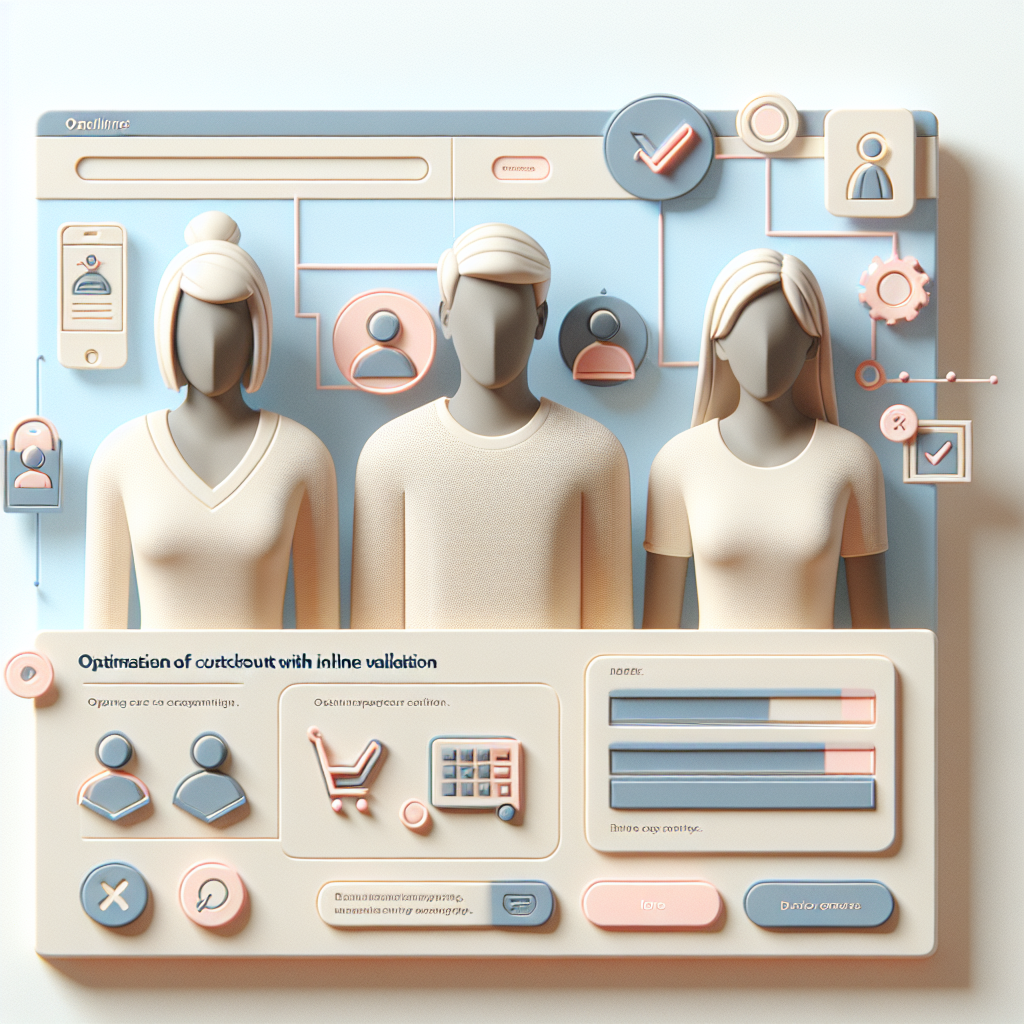 Como otimizar checkout com validação inline