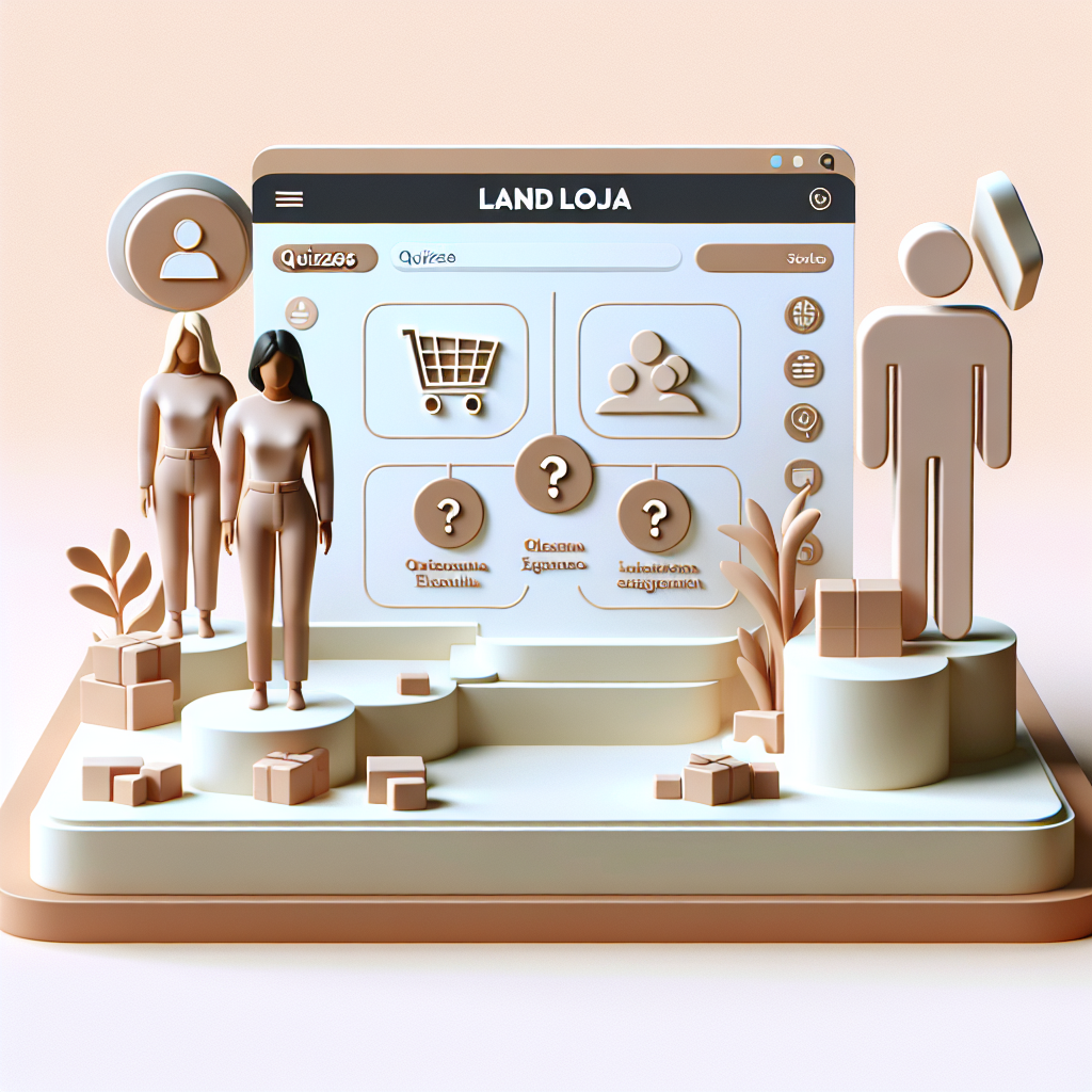 Ferramenta de quizzes na Landloja.com para engajar clientes