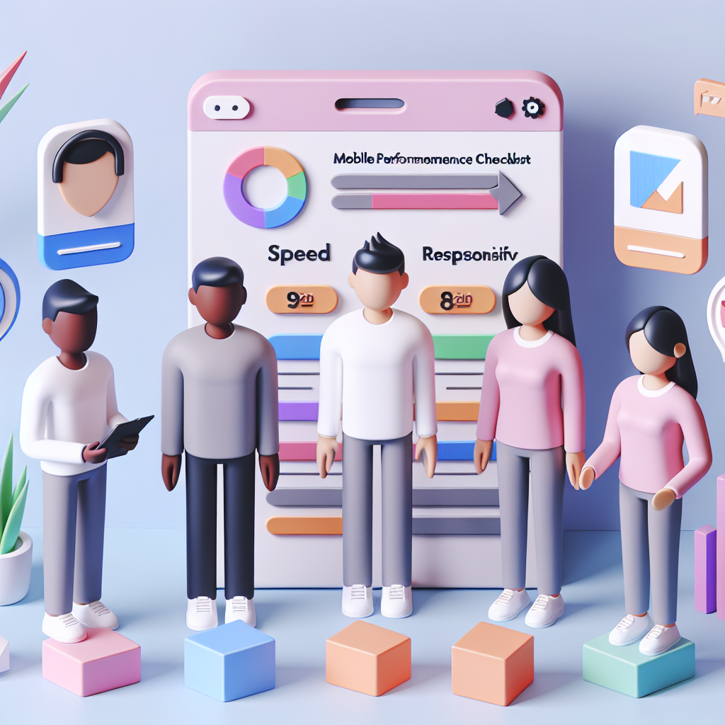 Checklist de performance mobile para lojas virtuais