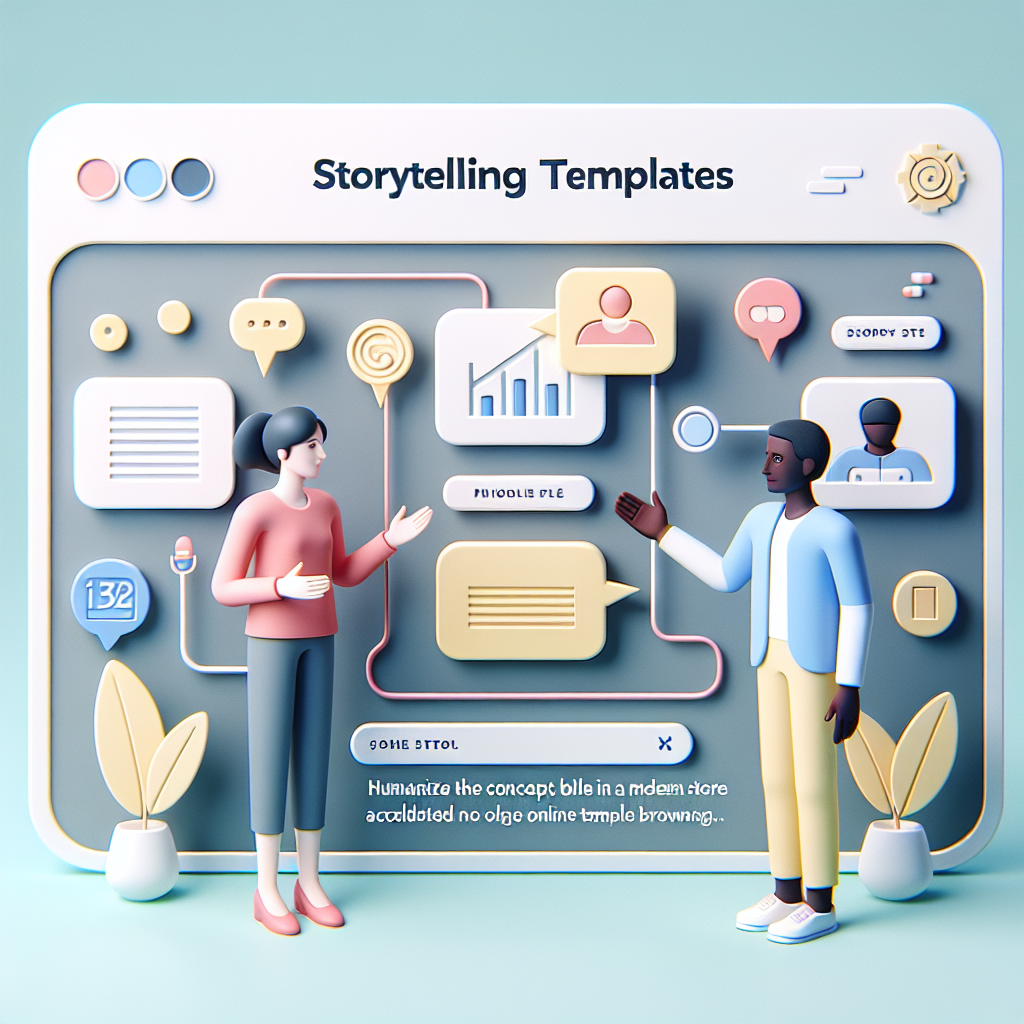 Confira as templates de storytelling disponíveis na Landloja.com