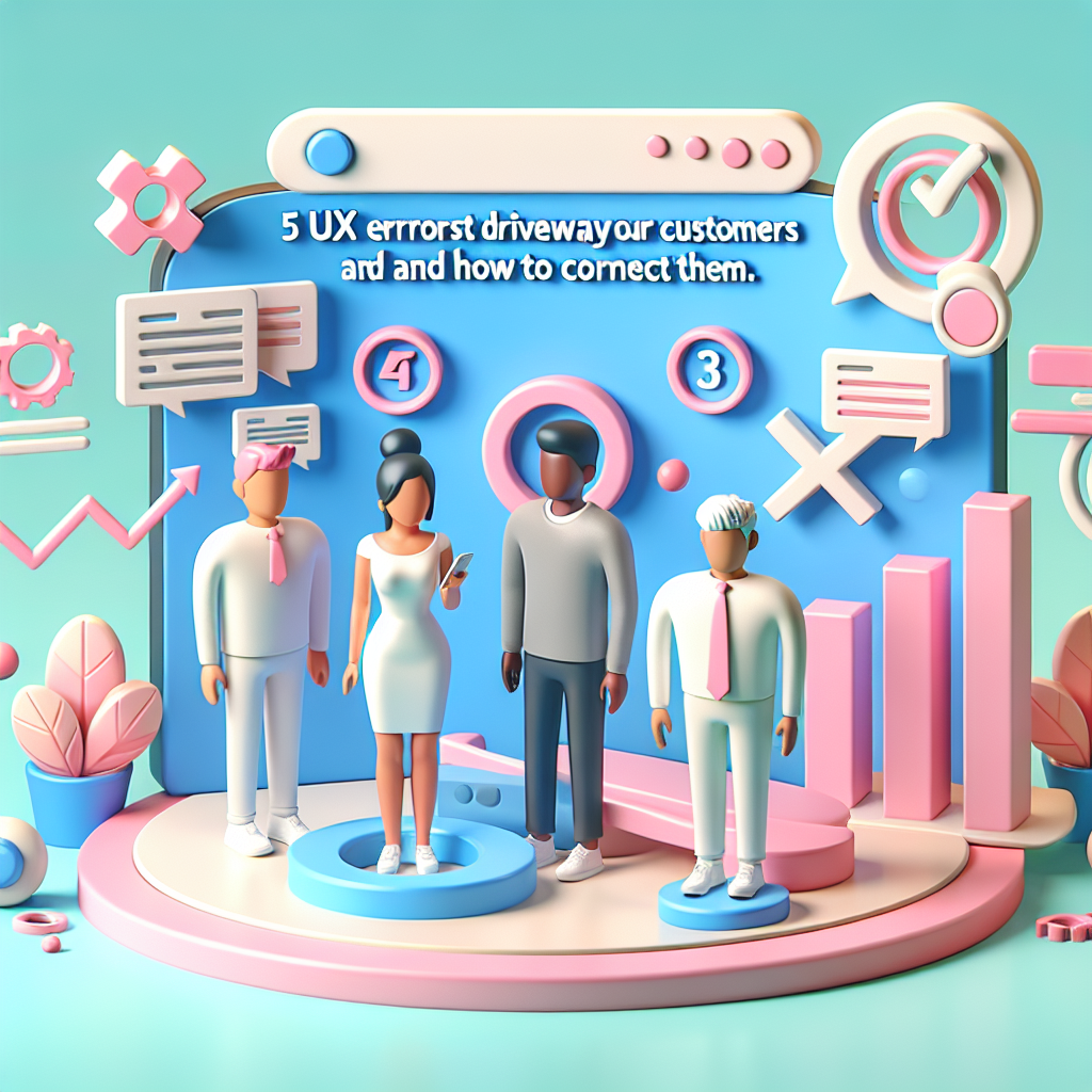 5 erros de UX que afugentam seus clientes e como corrigi-los