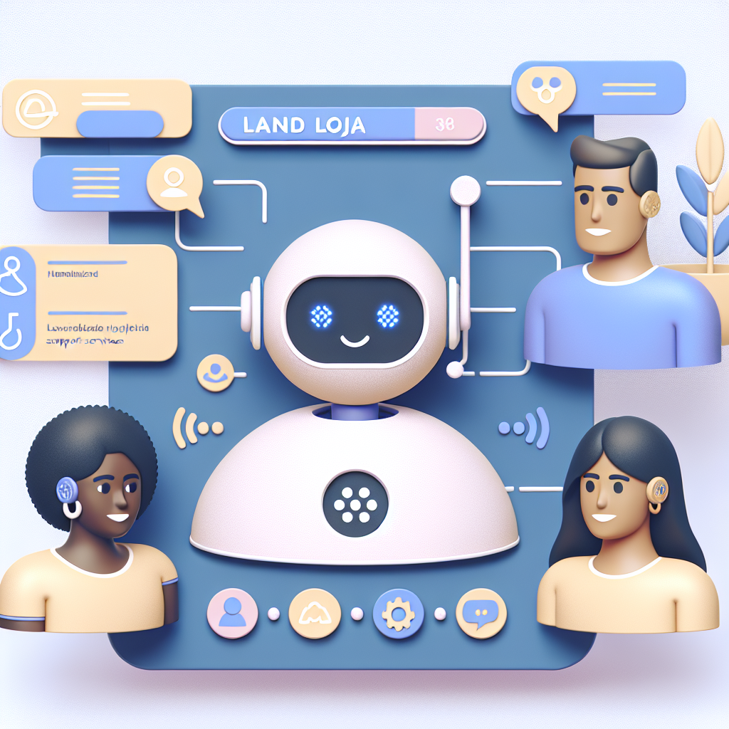 Chatbot integrado da Landloja.com: simplifique seu suporte