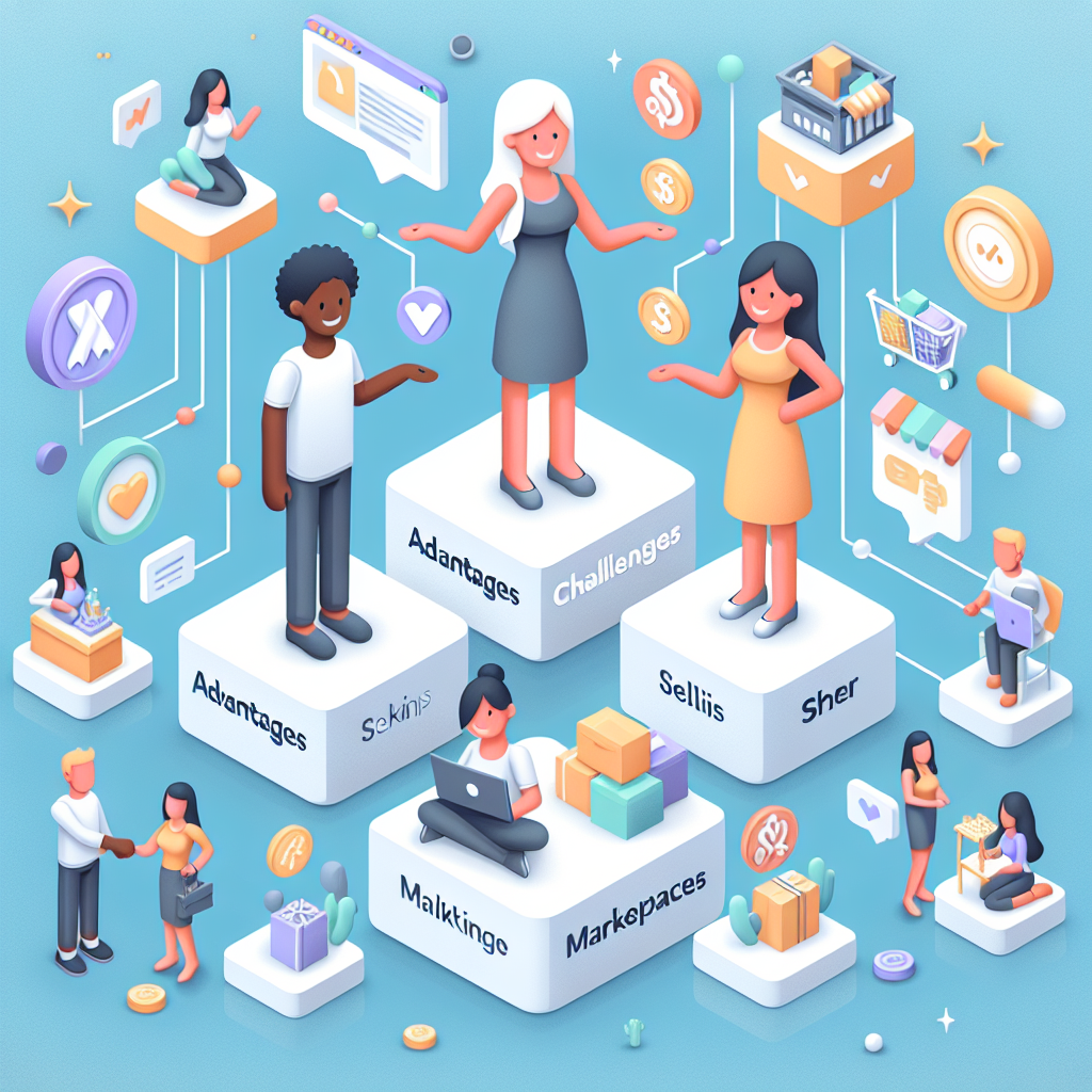Vantagens e desafios de vender em marketplaces