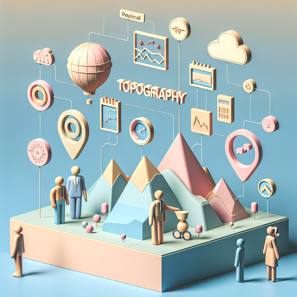 Guia de termos técnicos de topografia para compradores