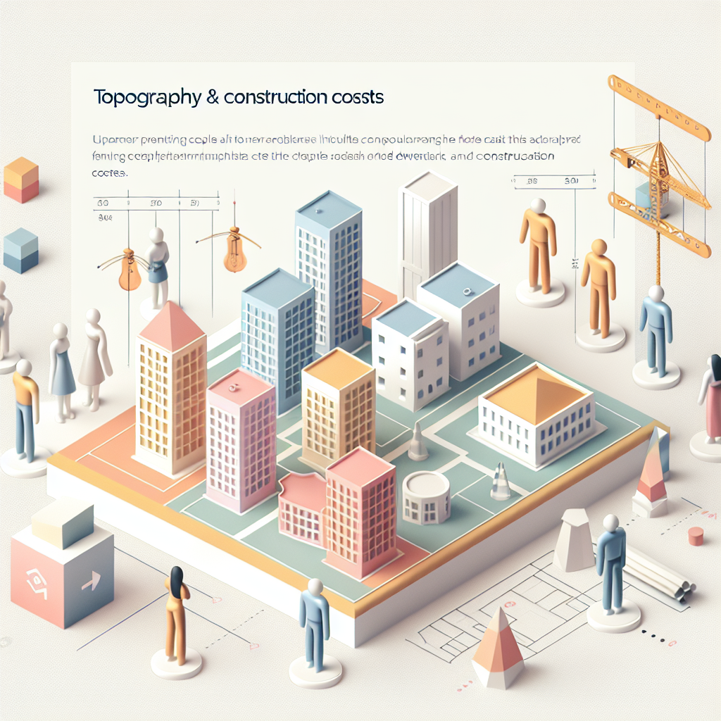 Guia visual: topografia, desnível e custos de obra