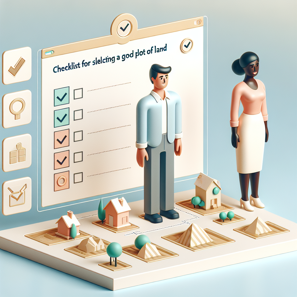 Checklist de localização para selecionar um bom terreno