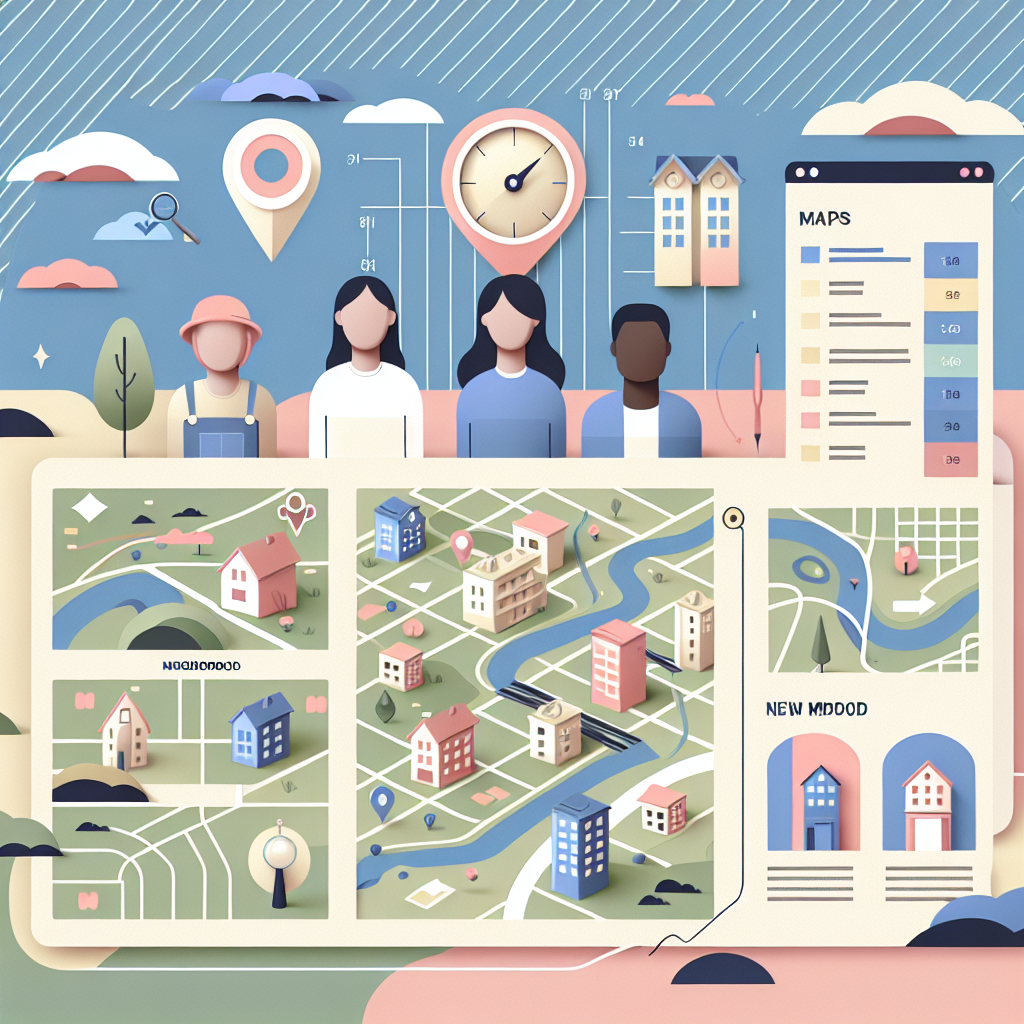 Como analisar mapas e vizinhança antes de comprar um lote