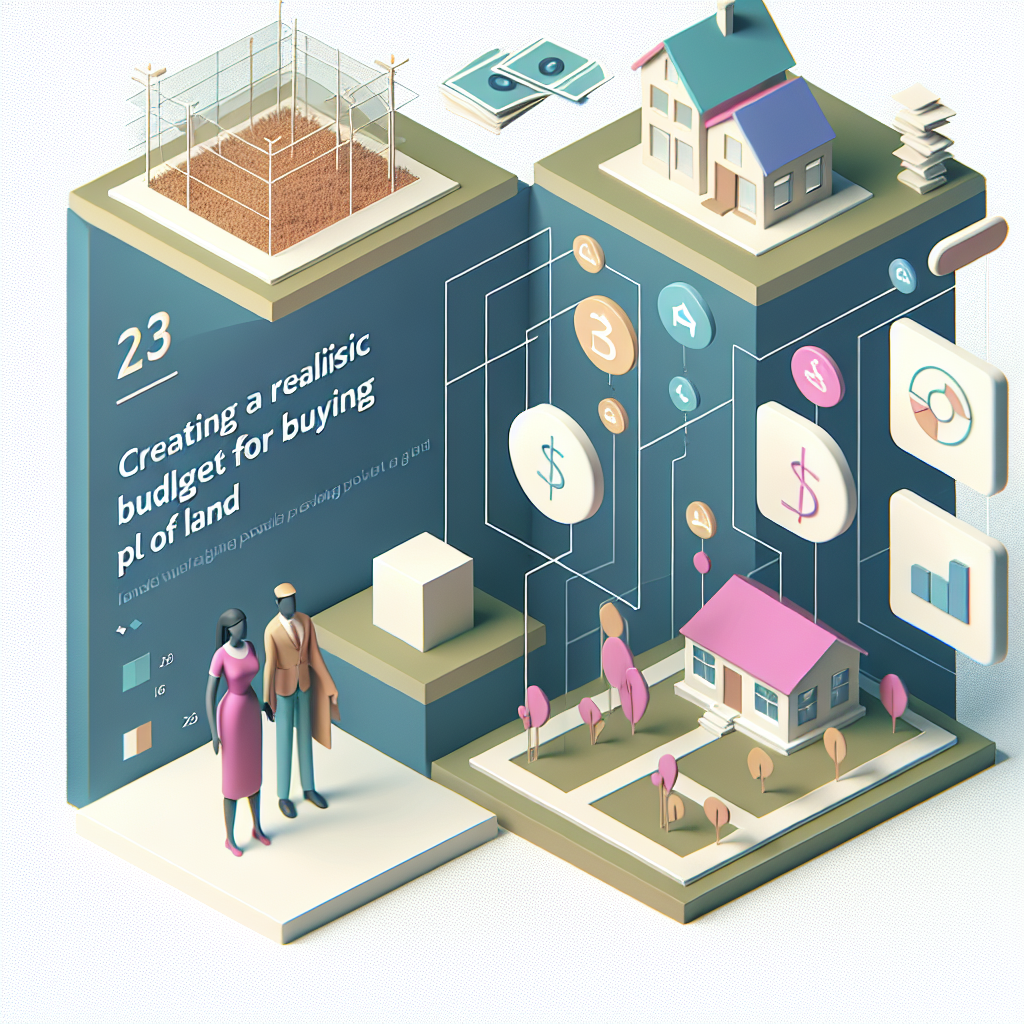 Como montar um orçamento realista para comprar um lote