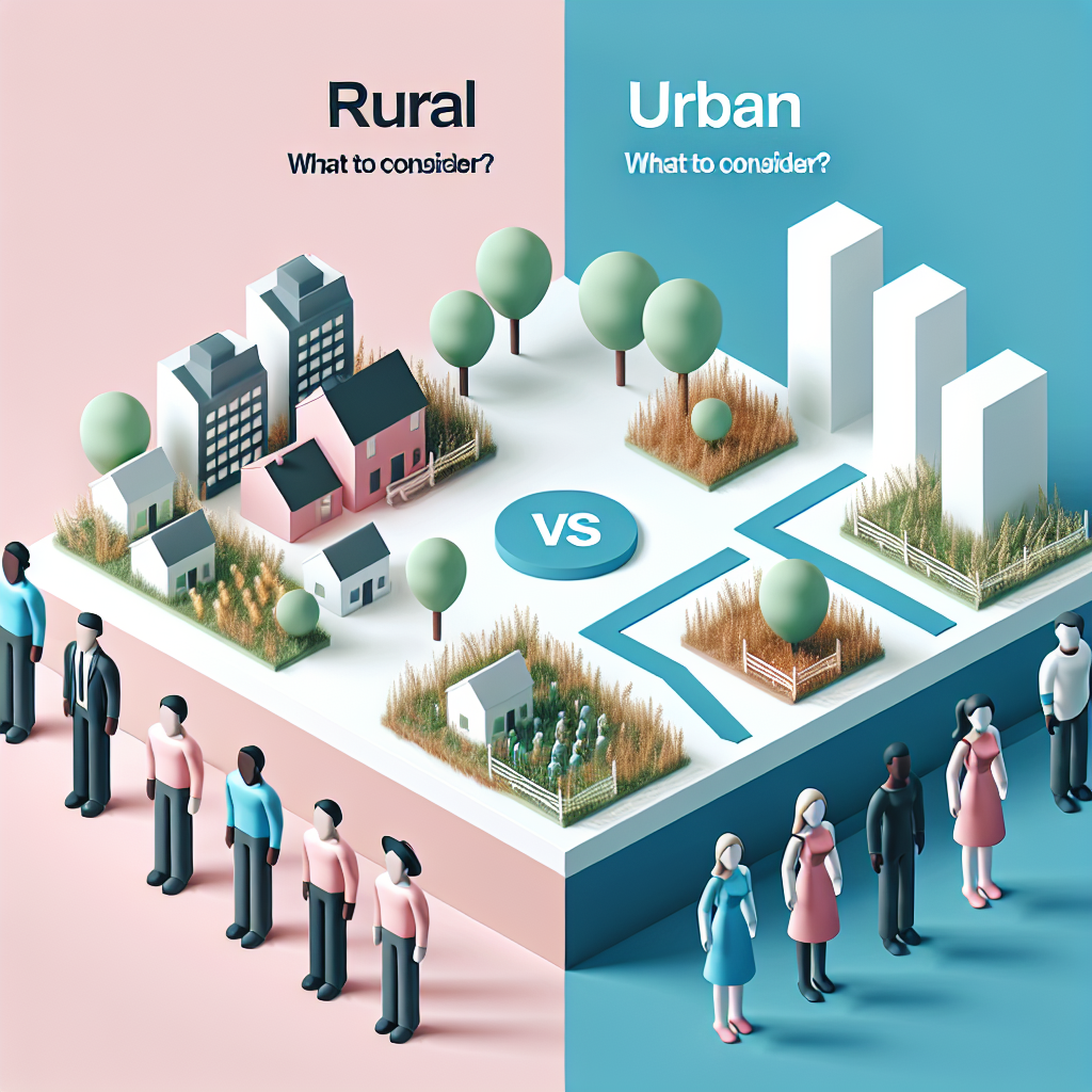 Terreno em área rural ou urbana: o que considerar?