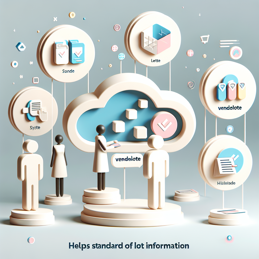 Como a VendeLote ajuda a manter padrao de informacao por lote