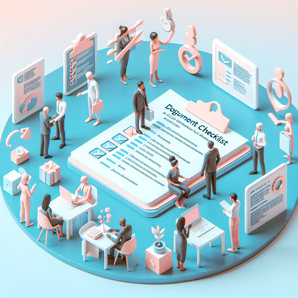 Checklist de documentos para evitar atrasos na negociacao