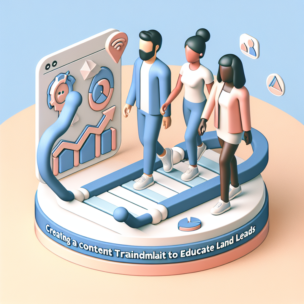 Como criar uma esteira de conteudo para educar leads de terrenos